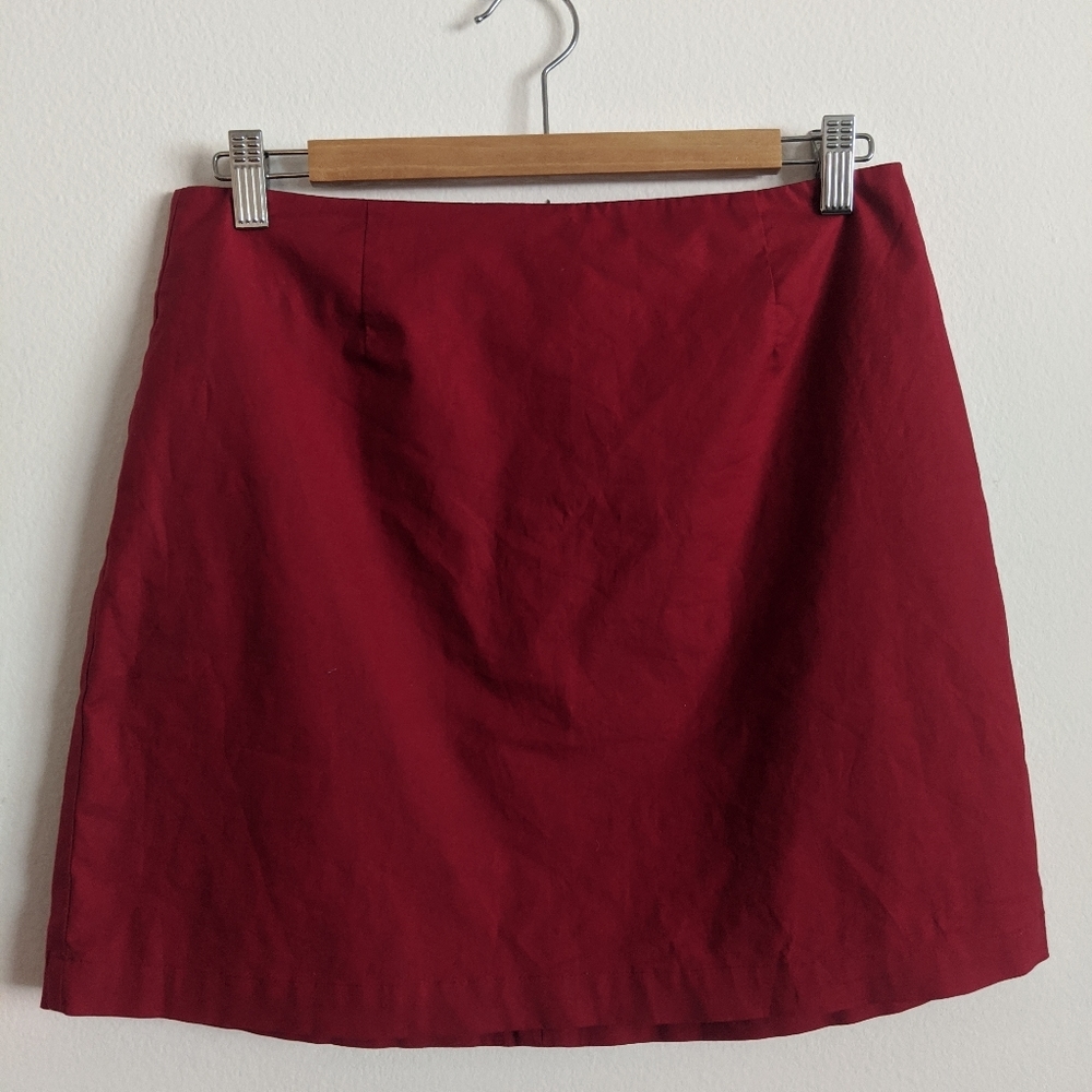 Gap Vintage Cranberry Skirt